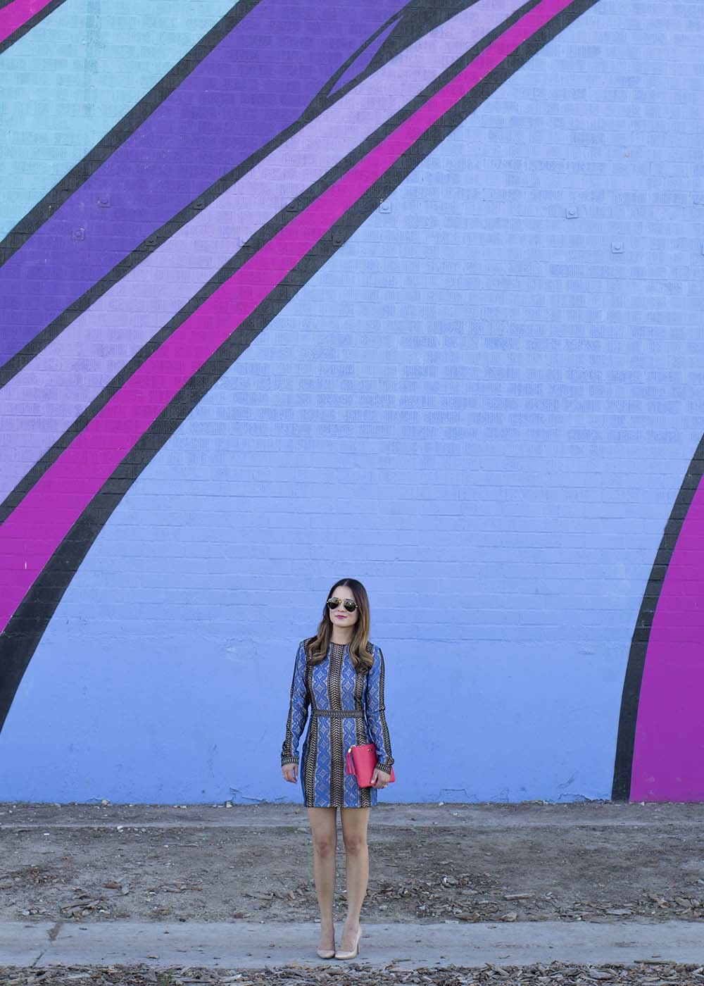 Los Angeles Colored Wall