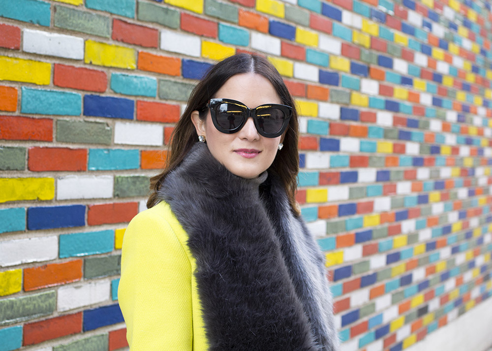 Oversized Black Sunglasses Blogger