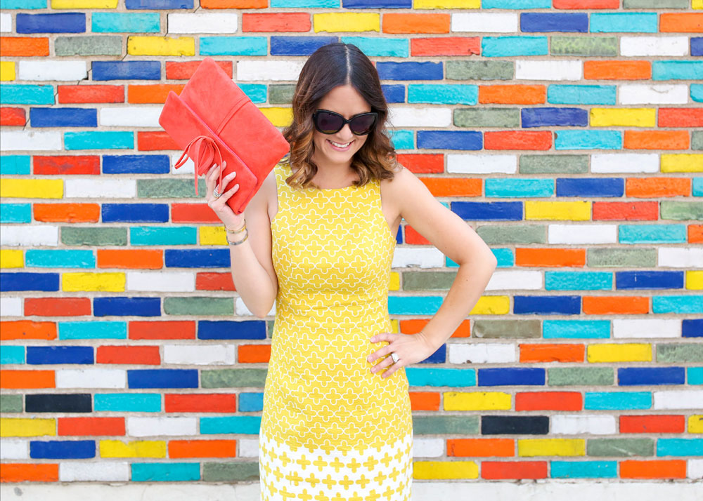 Boden Yellow Dress | Jennifer Lake | Style Charade | Chicago Blogger