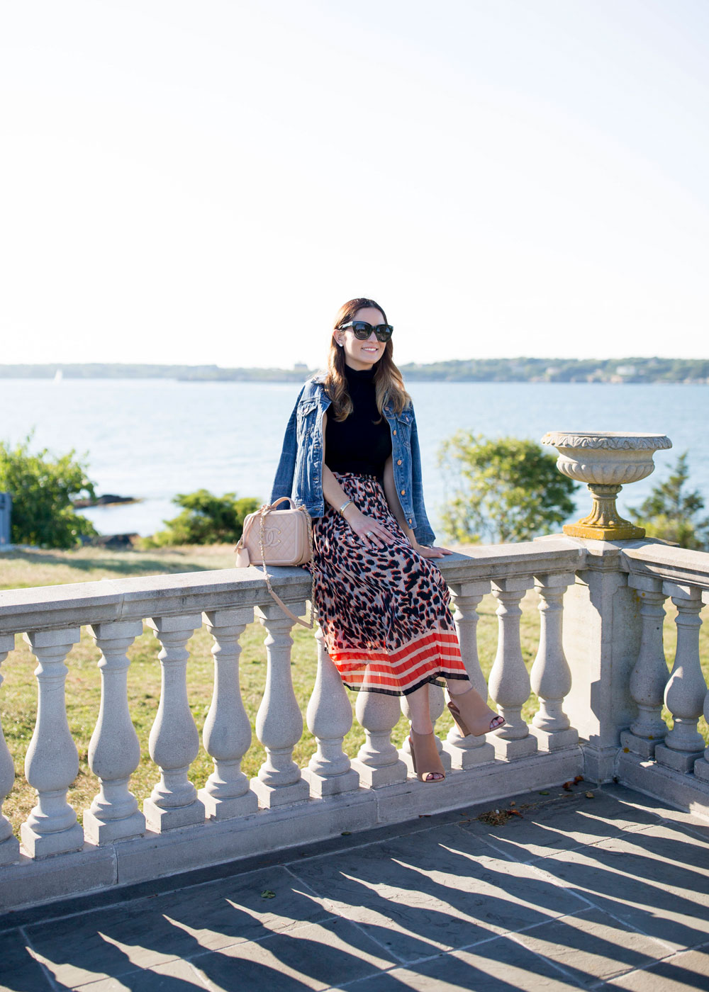 ASOS Leopard Skirt