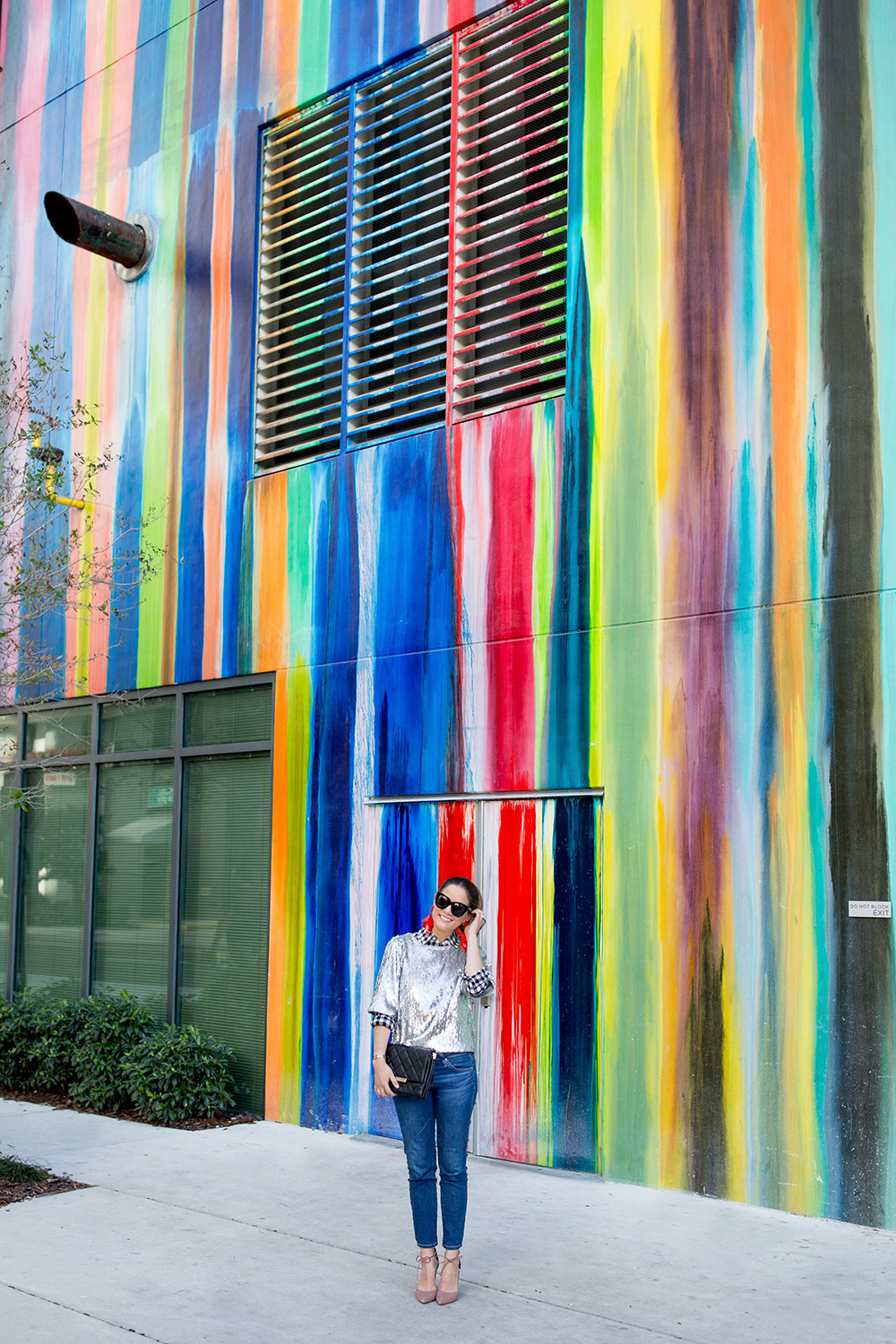 Multicolor Dripping Paint Wall Miami