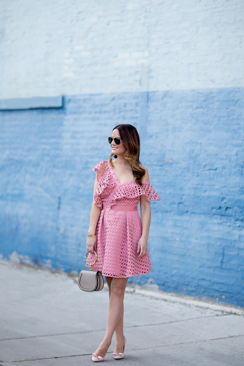 Three Ways to Style a Self Portrait Pink Dress - Style Charade
