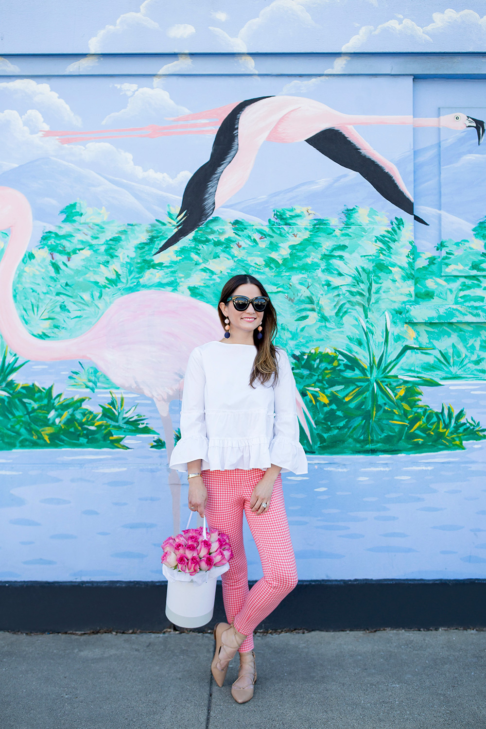 Flamingo Mural Wall Chicago