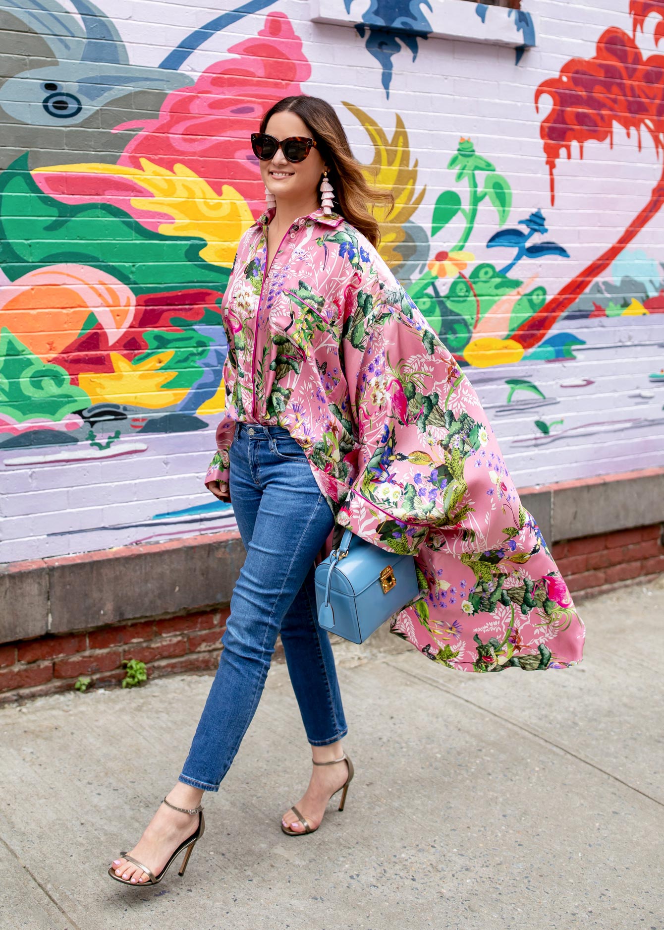 For Restless Sleepers Kimono Top in Brooklyn - Style Charade