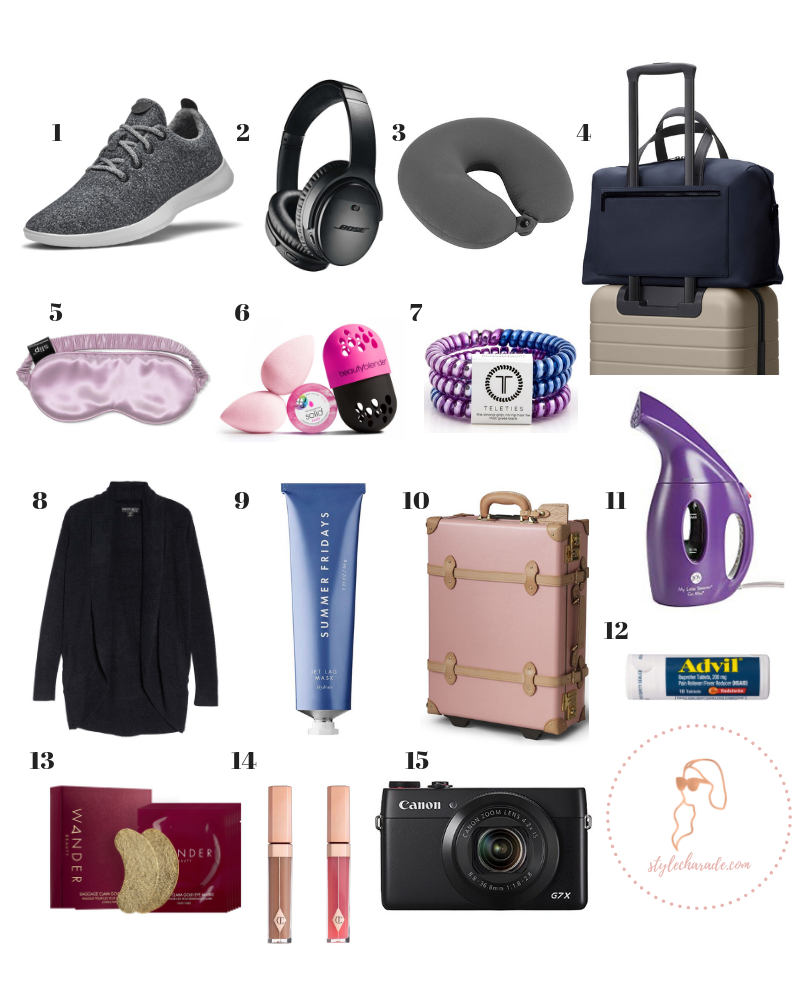 My 15 Essential Travel Items Style Charade Jennifer Lake