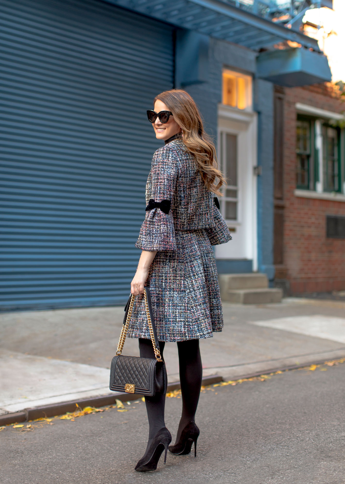The Perfect Tweed Skirt Set for the Season - Style Charade