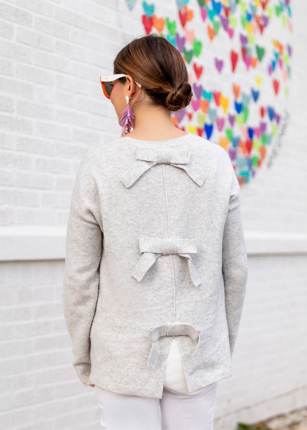 Nordstrom Bow Back Sweater