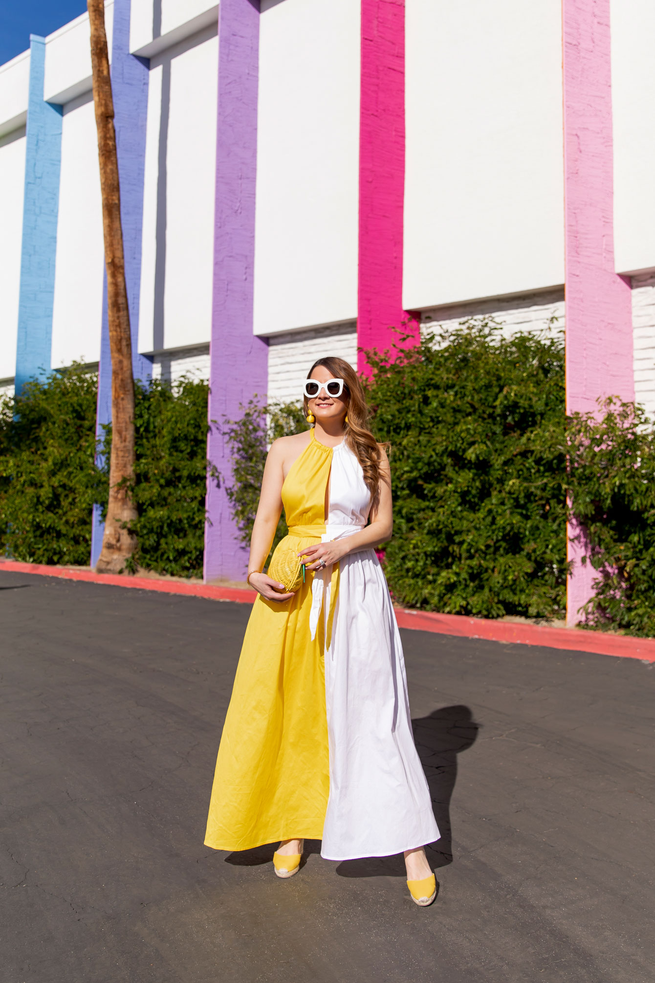 Mara hoffman yellow outlet dress