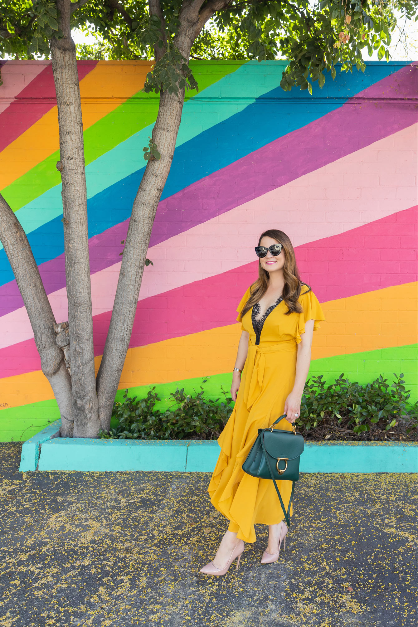 Amy Tangerine Mural Los Angeles