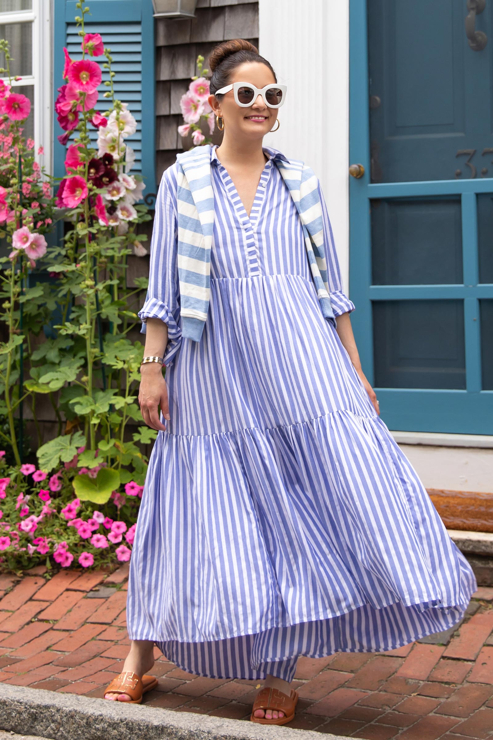https://www.stylecharade.com/wp-content/uploads/2021/08/vineyard-vines-blue-stripe-tiered-shirtdress.jpg
