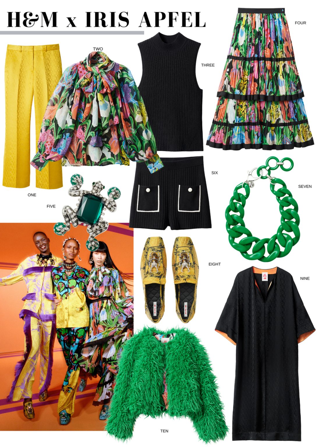 H&M Iris Apfel Collection | Iris Apfel x H&M Collection - Style Charade