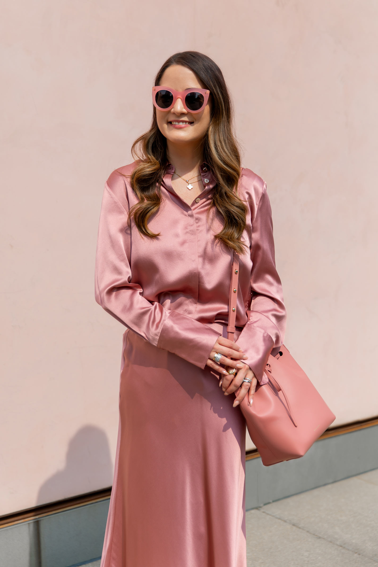 Mansur Gavriel Bucket Blush