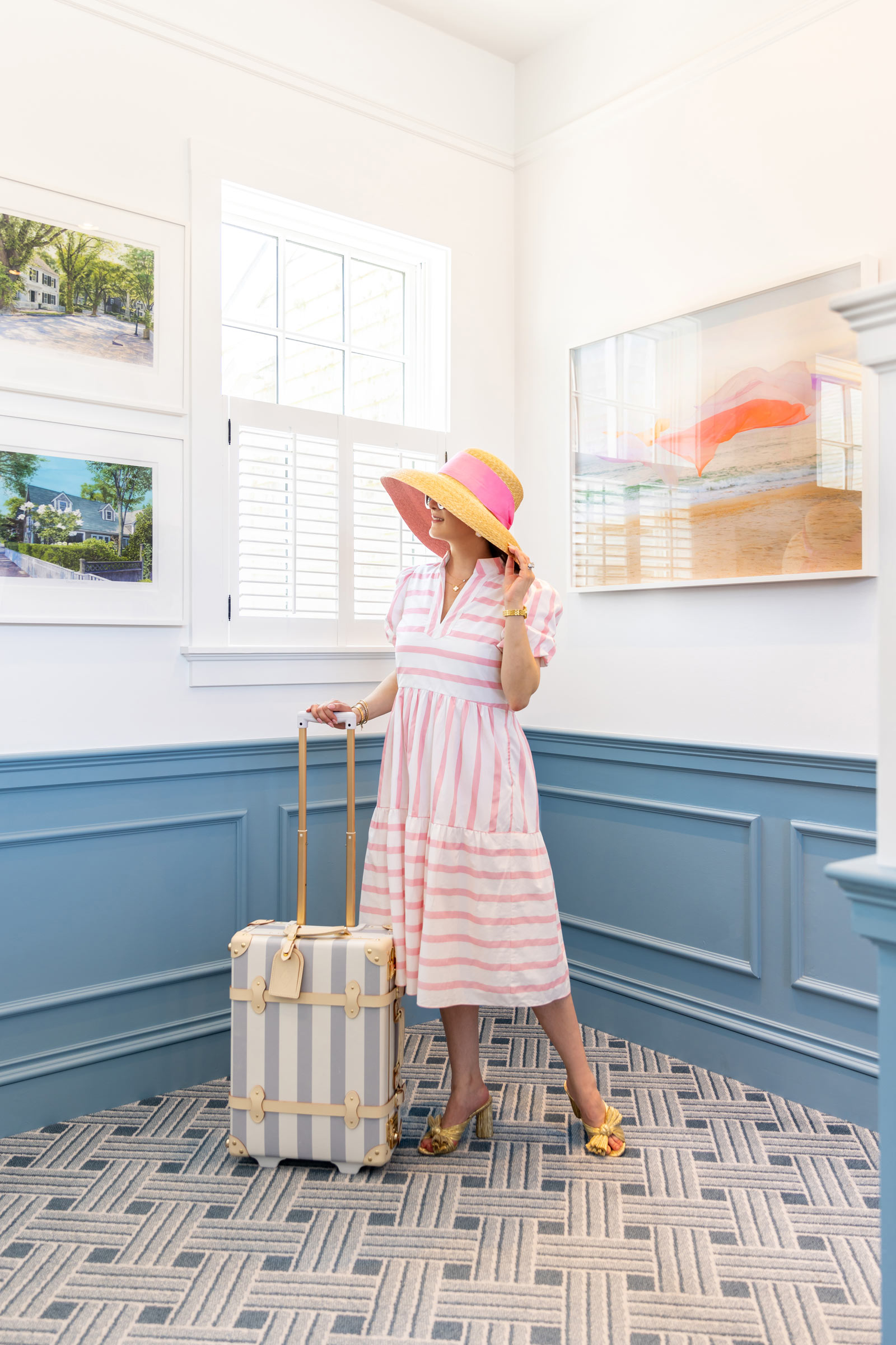 Nantucket travel outfit