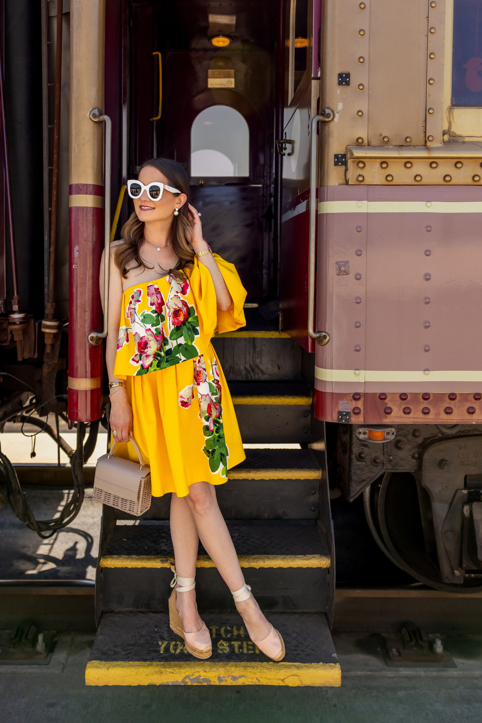 Carolina Herrera Resort Yellow Dress