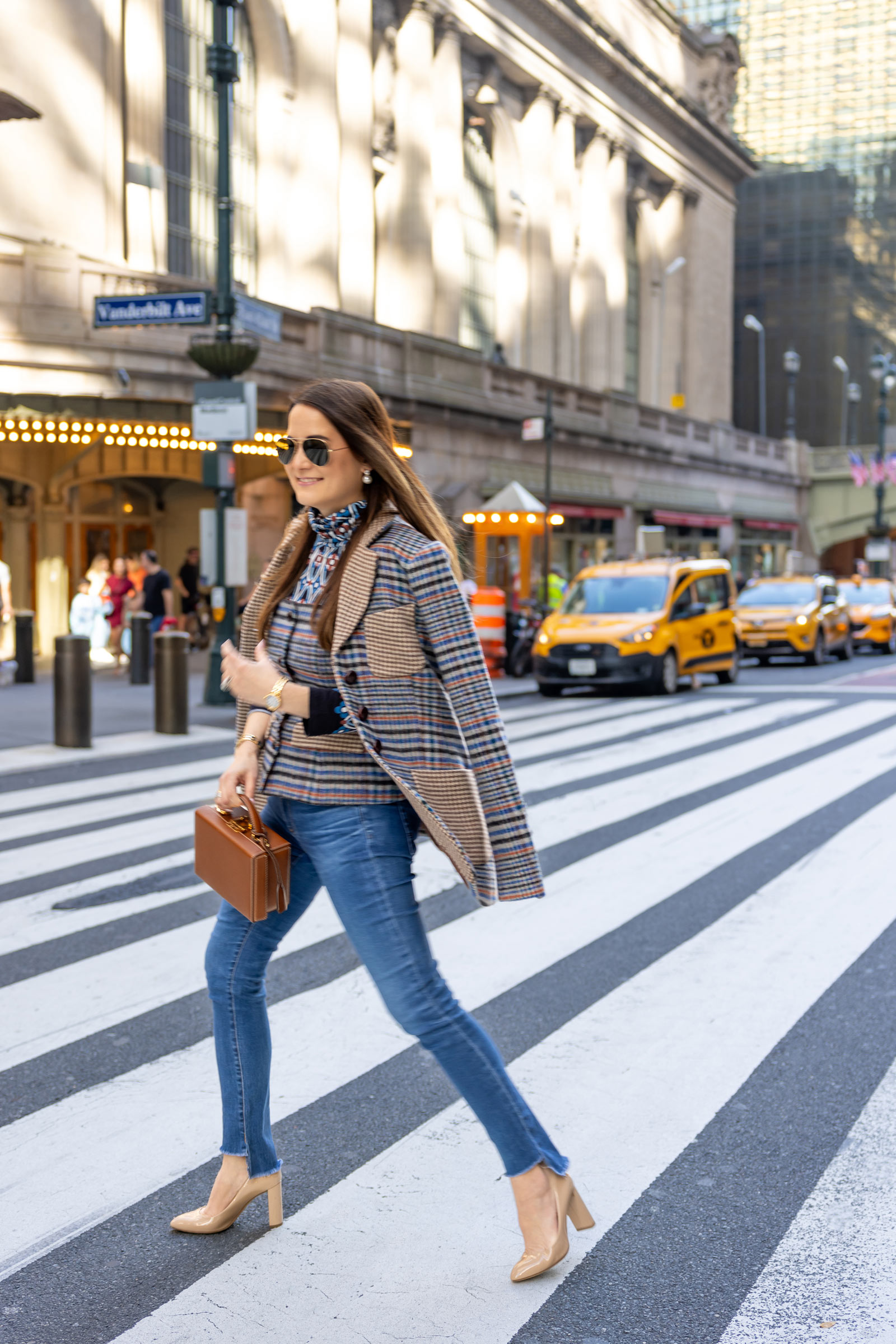 Jennifer Lake Plaid Blazer