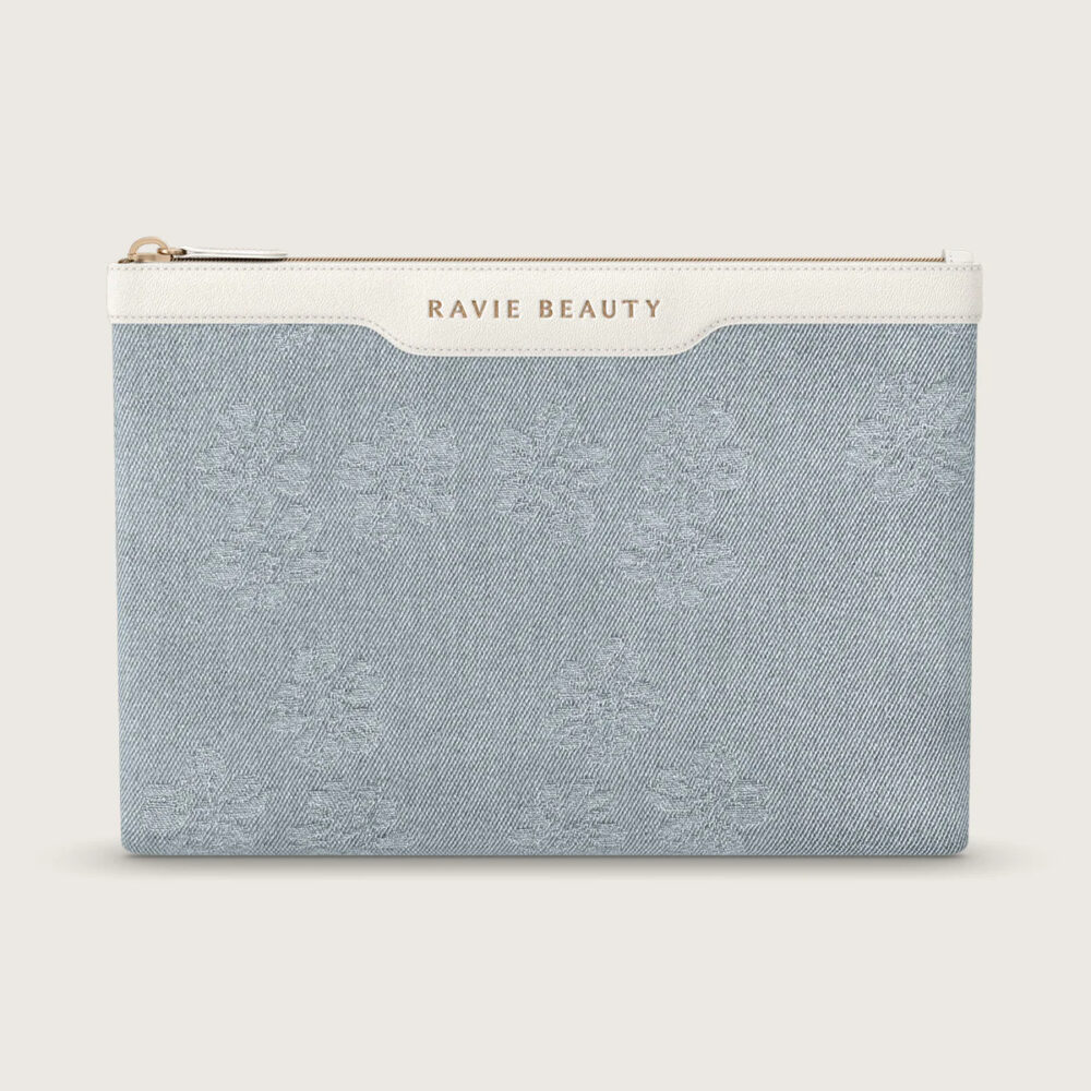 Ravie Beauty Floral Denim Bag