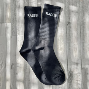 Beauty Disclaimer Socks