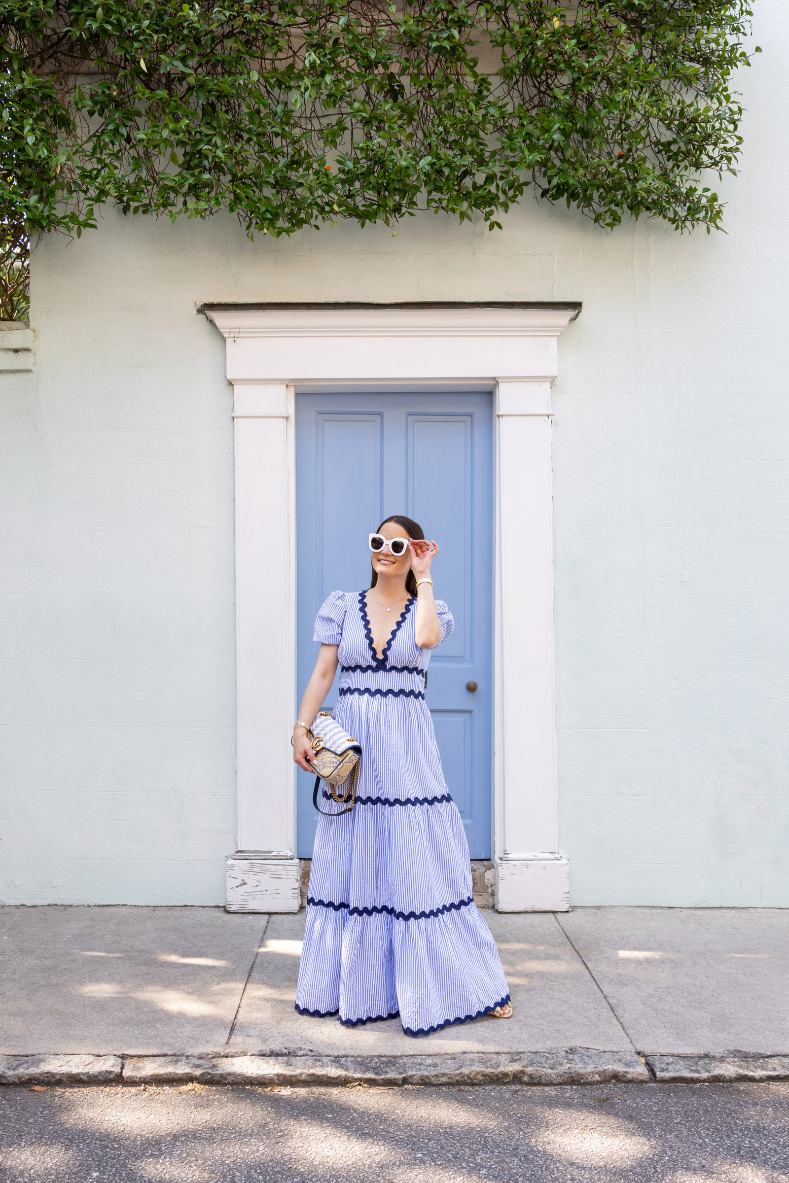 Charleston Blue Door