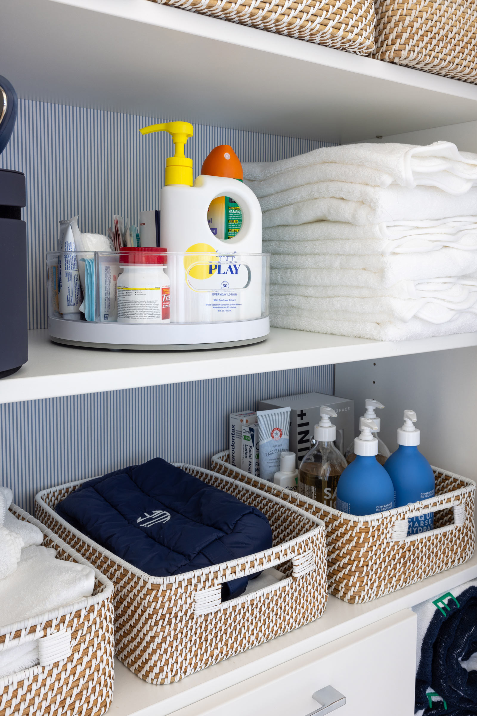 Linen Closet Storage Solutions