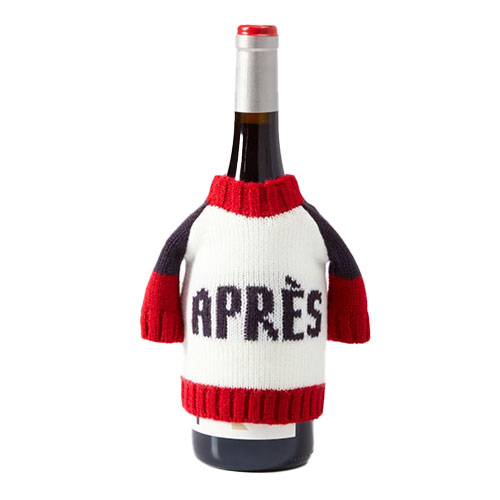 Apres Ski Sweater Wine Holder