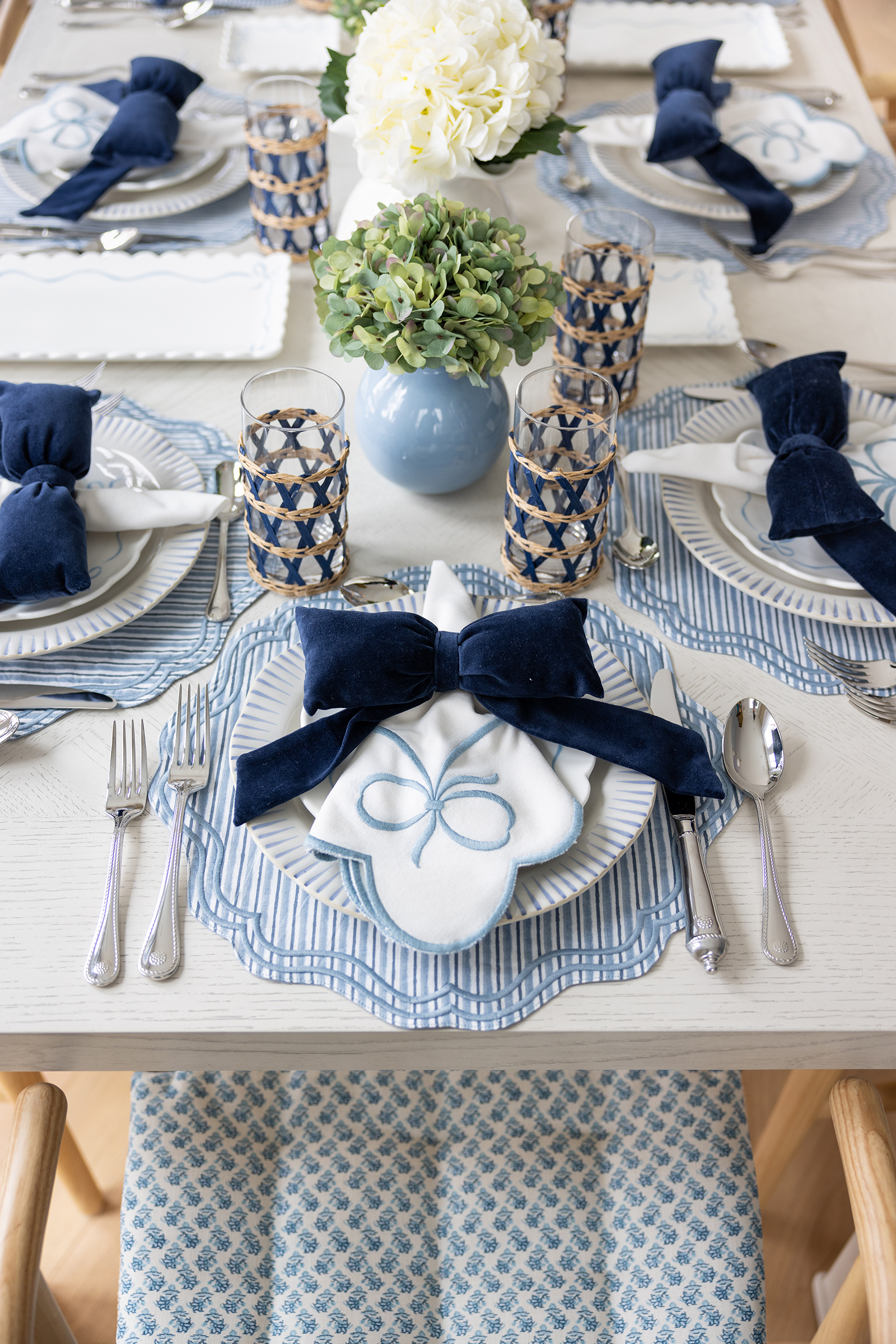 Blue Tablescape Ideas